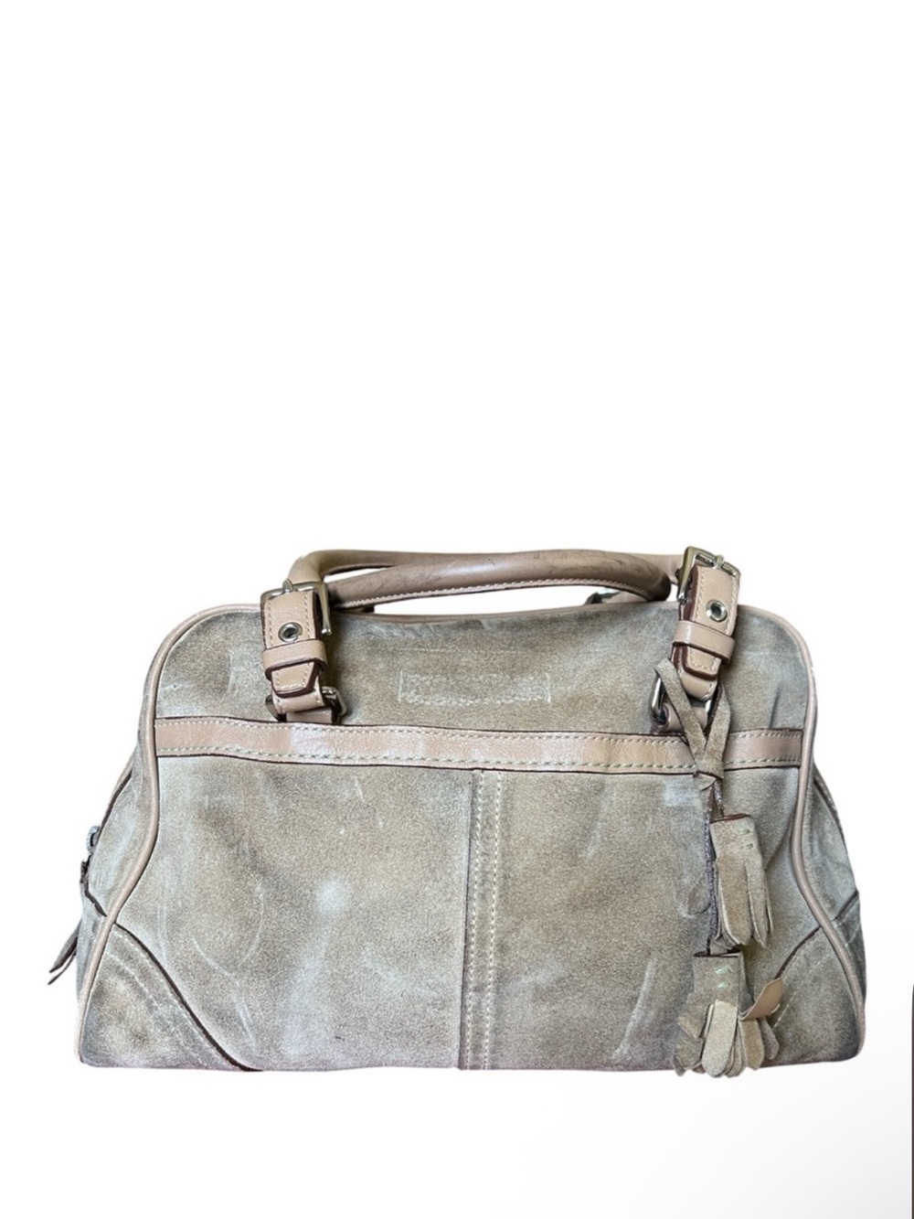 Coach Suede Top Handle Bag(REHAB BAG)